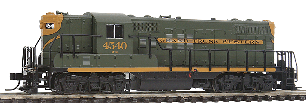 EMD GP9 w/DCC - Master(R) -- Grand Trunk Western #4540 (olive, yellow)