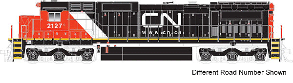 GE Dash 8-40C w/DCC - Master(R) -- Canadian National #2122 (black, white, red)