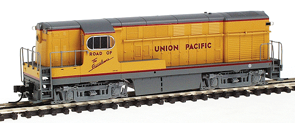 Diesel F-M H15-44 Powered - No Decoder -- Union Pacific - Painted (yellow, gray, red), No Unit Number