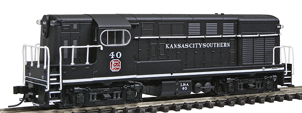 F-M H16-44 - Standard DC -- Kansas City Southern #40, Early Body & Cab w/Body Mounted Handrails
