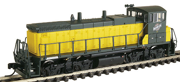 EMD MP15DC - Standard DC - Master(R) -- Chicago & North Western (early yellow & green), No Unit Number