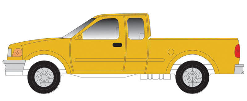 Ford F-150 Pickup Truck - Standard Sides - Assembled -- Maintenance-of-Way Yellow