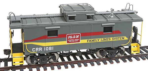 International Car Co. NE-6 Caboose - Ready-to-Run -- Family Lines (Clinchfield) #1081