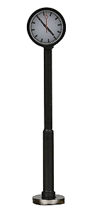 Illuminated Street Clock