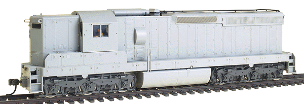 Master(TM) Series Gold Diesel EMD SD24 DCC & Sound; CB&Q Style w/High Hood -- Undecorated; Single Horn, Gyra Light & Winterization Hatch