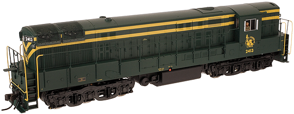 Atlas Master(R) Gold Series Diesel FM H24-66 Train Master Powered DCC Sound -- Central Railroad of New Jersey #2403 Phase 1b
