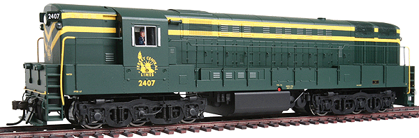 Atlas Master(R) Gold Series Diesel FM H24-66 Train Master Powered DCC Sound -- Central Railroad of New Jersey #2407 Phase 1b