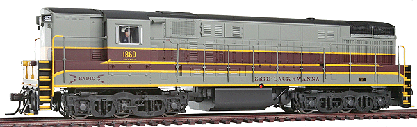 Atlas Master(R) Silver Series Diesel FM H24-66 Train Master Powered DCC Ready -- Erie Lackawanna (DL&W Scheme) #1860 Phase II