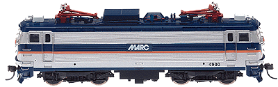 Electric AEM-7 Powered -- MARC #4900