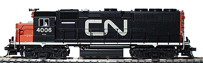 Diesel EMD GP40 Powered -- CN #4006