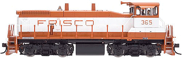 EMD MP15DC w/Sound & DCC - Master(R) Series Gold -- St. Louis-San Francisco #365 (red, white) w/Standard Hood