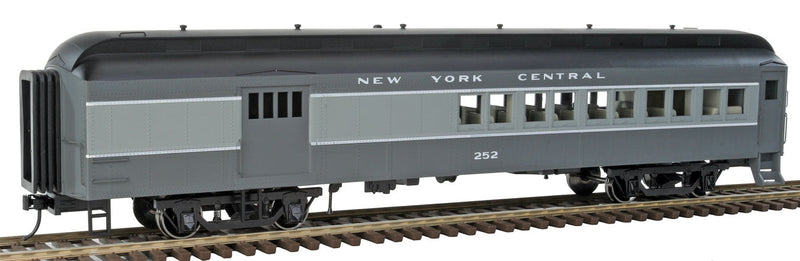 60' Heavyweight Combine - 2-Rail - Ready to Run - Trainman(R) -- New York Central (2-Tone Gray)