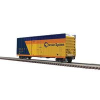 Gunderson 50' High-Cube Boxcar 3-Pack - 3-Rail - Ready to Run - Premier -- CSX (1 Each: Fantasy Heritage Schemes, B&O, C&O, Chessie)