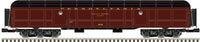 70' Madison Heavyweight 4-Car Set - 3-Rail - Ready to Run -- Pennsylvania Railroad Baggage 6040, Coach 3448, 3466, Obs Duquesne (Tuscan,