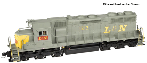 EMD SD35 Low Hood - 3-Rail w/RailSounds & TMCC - Master(R) -- Louisville & Nashville #1204, Low Nose