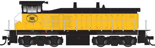 EMD MP15DC Standard Hood - 3-Rail w/Sound & TMCC - Master(R) -- Philadelphia, Bethlehem & New England PBNE #19 (yellow, black)