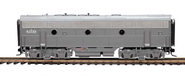 EMD F7B Early Phase I - 3-Rail - TMCC Sound & Control -- Southern Pacific #8122 (gray, red, white)