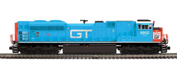 EMD SD70M-2 - 2-Rail - Proto-Sound 3.0 - Premier -- Canadian National #8952 (Grand Trunk Heritage, blue, red)
