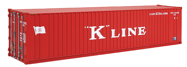 40' Container Assortment pkg(8) -- K-Line