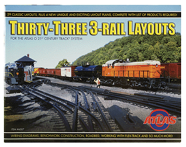 Book -- Thirty-Three 3-Rail Layouts