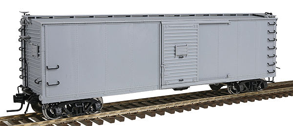 Master(TM) USRA 40' Steel Rebuilt Boxcar - 2-Rail - Ready to Run -- Undecorated