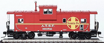 Extended Vision Caboose 2-Rail -- ATSF #2
