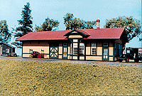 Gold Series Kits -- Santa Fe #3 Depot - 8-3/4 x 4-1/8 x 3-1/4" 21.8 x 10.2 x 8.1cm