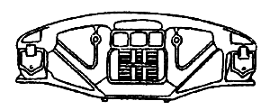 Tender Truck Sideframe -- Andrews Type pkg(4)