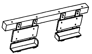 Tender Pilot Wood Beam w/Steps