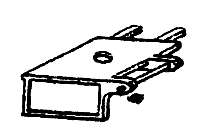 Headlight Bracket w/Numberboard & Hand Grab