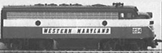 EMD F7A LOCO UNDEC