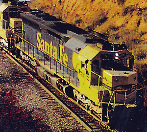 EMD SD45 Loco SF War#5408