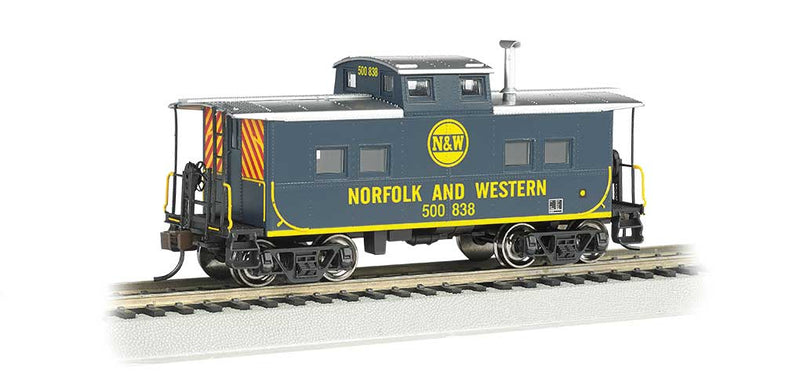 Northeast-Style Steel Cupola Caboose - Ready to Run - Silver Series(R) -- Norfolk & Western #518378 (blue)
