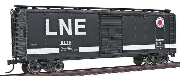 Pullman-Standard 40' Steel Boxcar - Ready to Run - Silver Series(R) -- Lehigh & New England