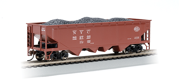 40' Quad Hopper - Ready to Run - Silver Series(R) -- New York Central (Pittsburgh & Lake Erie)