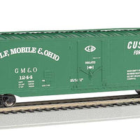 50' Plug-Door Boxcar - Ready to Run - Silver Series(R) -- Gulf, Mobile & Ohio