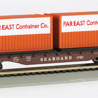 Flatcar w/Container Load -- Seaboard System