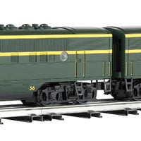 EMD F3 A-A Set - Conventional 3-Rail - Williams(TM) Golden Memories(R) -- Central Railroad of New Jersey (green, cream)