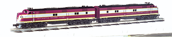 EMD E7 A-A Set - Conventional 3-Rail - Williams(TM) -- Atlantic Coast Line
