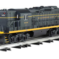 EMD GP9 - Conventional 3-Rail w/Horn & Bell - Williams(TM) -- Baltimore & Ohio (Early Scheme, blue, yellow)