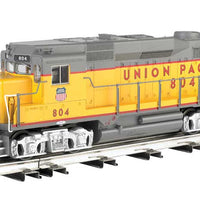 EMD GP30 w/Brakes - 3-Rail w/Horn & Bell - Williams(TM) -- Union Pacific #804 (Armour Yellow, gray, 1970s Larger Lettering)