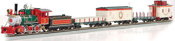 Jingle Bell Express Christmas Steam Train Set