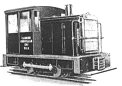 Spectrum 0-4-0 Side Rod Gas Mechanical Locomotive - Powered -- Greenbrier & Big Run Lumber Company #11