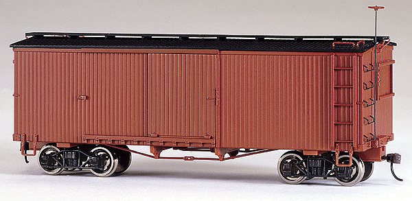 Wood Boxcar - Spectrum(R) -- Painted, Unlettered