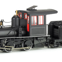 Modern Outside-Frame 4-4-0 American, Steel Cab w/DCC - Spectrum(R) -- Painted, Unlettered, Foot Board (black, white pinstripes) 1930-40s