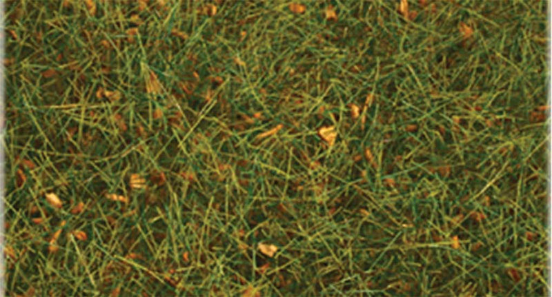 Pull-Apart Static Grass Sheet/Mat - SceneScapes(R) -- Alpine Green 1/4" .6cm Tall Fibers, 11 x 5-1/2" 28 x 14cm Sheet-1