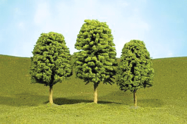 SceneScapes(TM) Layout-Ready Trees -- Deciduous Trees 2-3" pkg(4)