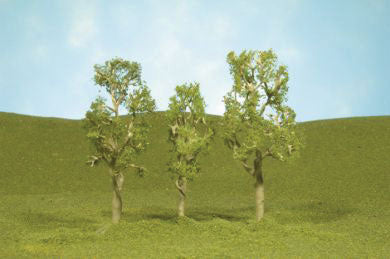 SceneScapes(TM) Layout-Ready Trees -- Aspen Trees 8" pkg(2)