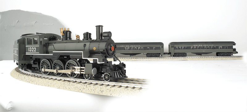 Grayhound Steam Passenger Set - Williams(TM) -- Union Pacific-1