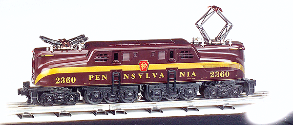 Semi-Scale GG1 - 3-Rail w/Horn & Bell - Williams(TM) Golden Memories(TM) -- Pennsylvania (Tuscan 1-Stripe)-1